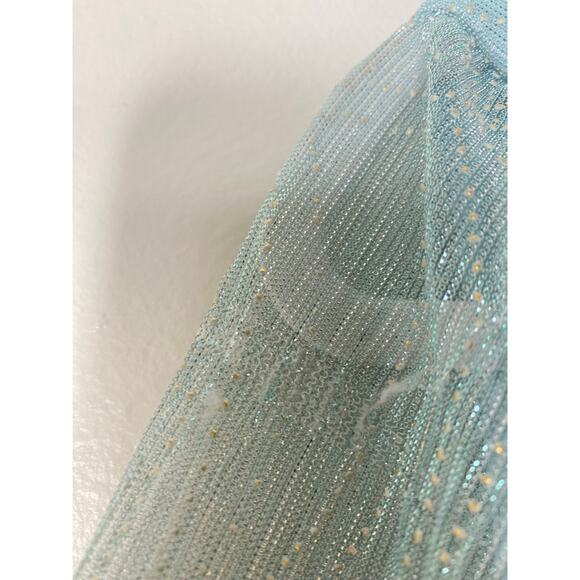 NWT ADRIANNA PAPELL DRESS GOWN 12 GREEN MOTHER OF BRIDE FORMAL EVENING - Picture 15 of 16